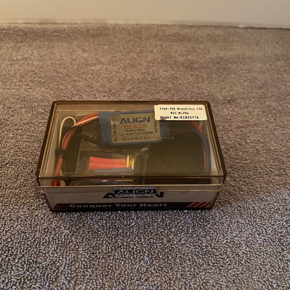 ALIGN Other - ALIGN RCE-BL25G Brushless ESC 25A‎ Electric Speed Controller Model K10257TA